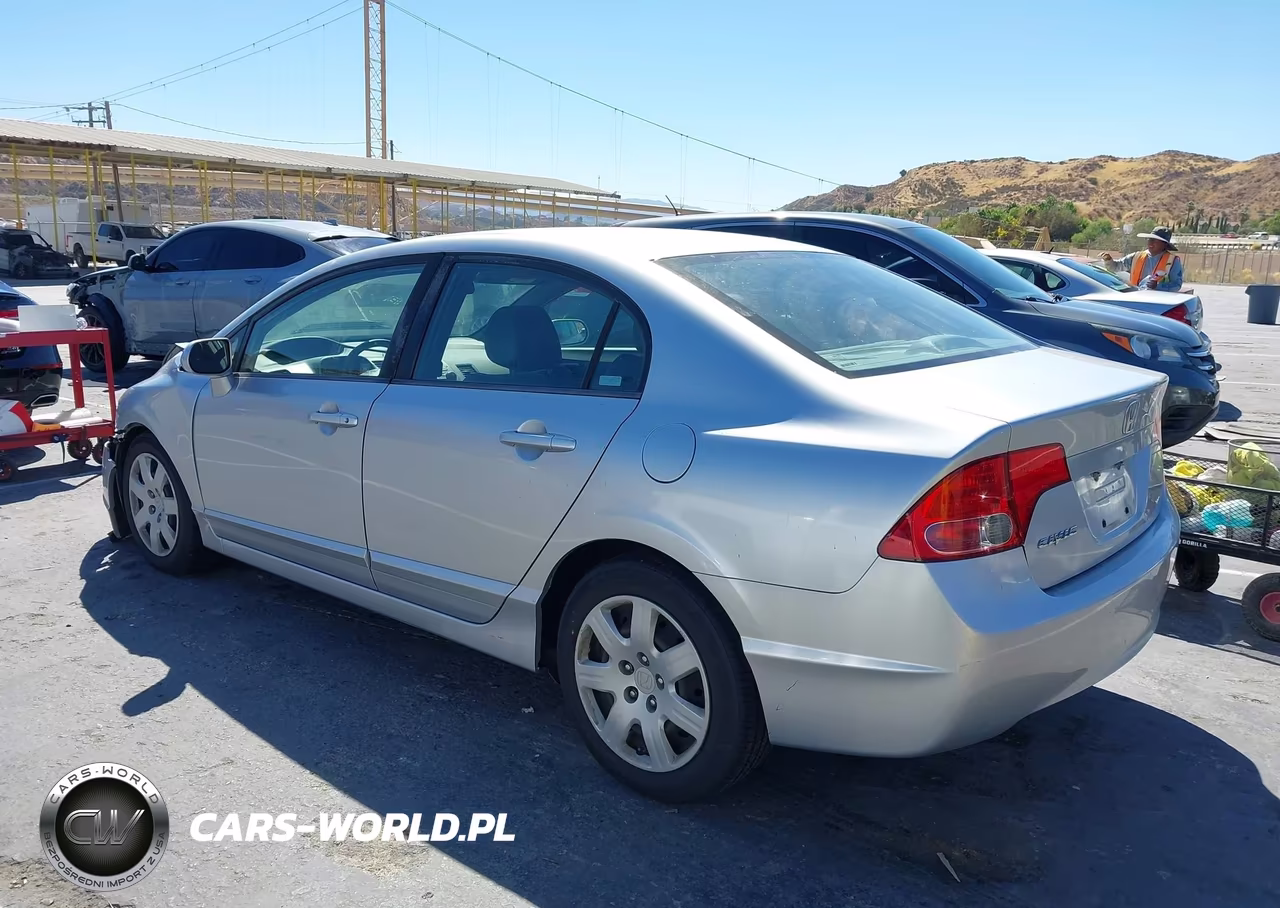 2008 Honda Civic Lx VIN:2HGFA16568H337054 - 3