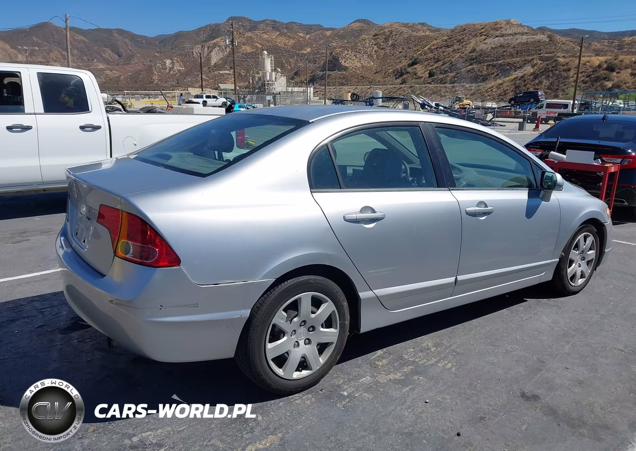 2008 Honda Civic Lx VIN:2HGFA16568H337054 - 4