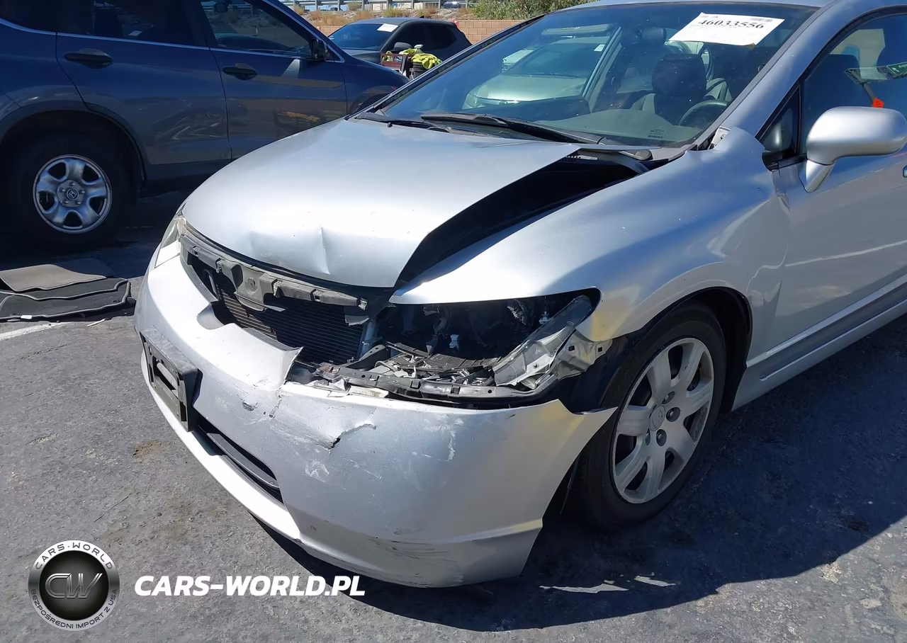 2008 Honda Civic Lx VIN:2HGFA16568H337054 - 6
