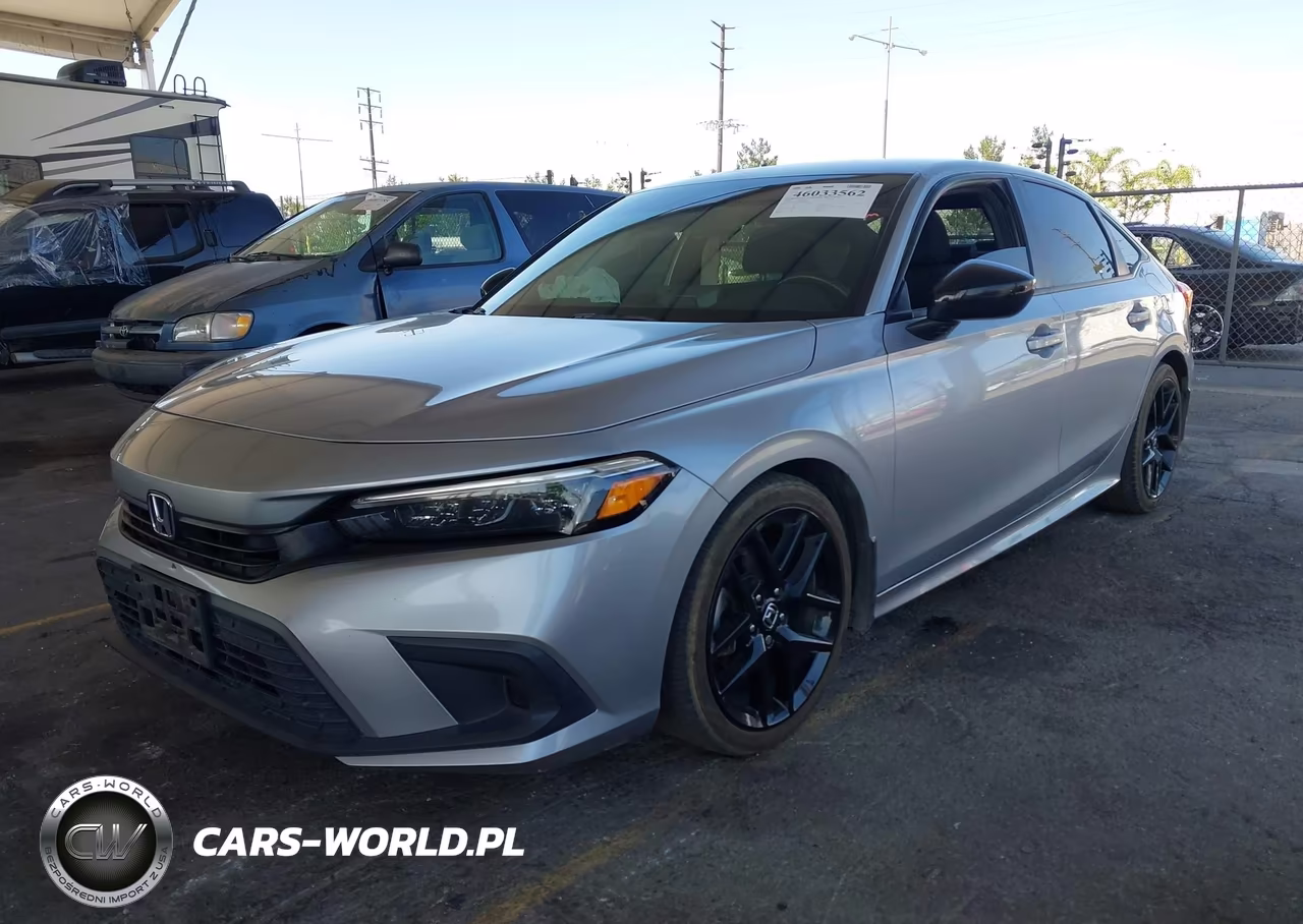2022 Honda Civic Sport VIN:2HGFE2F57NH566011 - 2