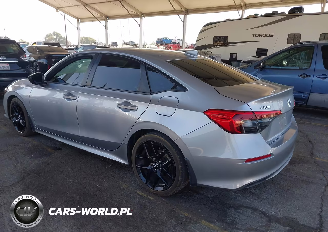 2022 Honda Civic Sport VIN:2HGFE2F57NH566011 - 3