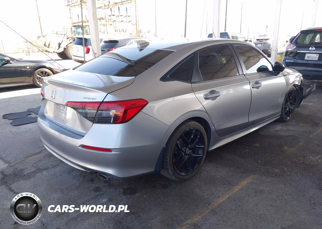 2022 Honda Civic Sport VIN:2HGFE2F57NH566011 - 4