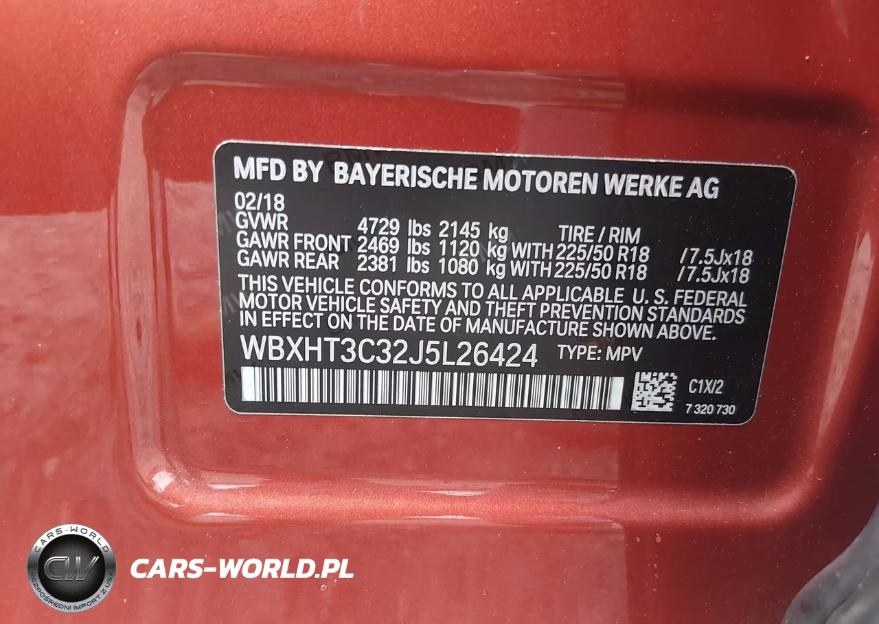 2018 BMW X1 xDrive28I VIN:WBXHT3C32J5L26424 - 9