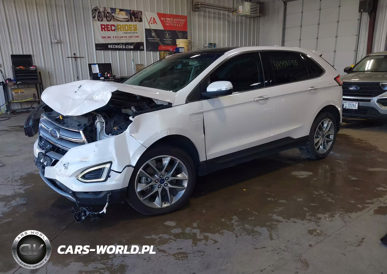 2017 Ford Edge Titanium VIN:2FMPK4K80HBC26922 - 2