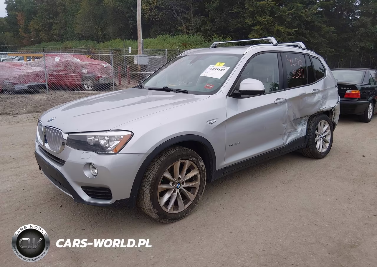 2016 BMW X3 xDrive28I VIN:5UXWX9C59G0D70456 - 2