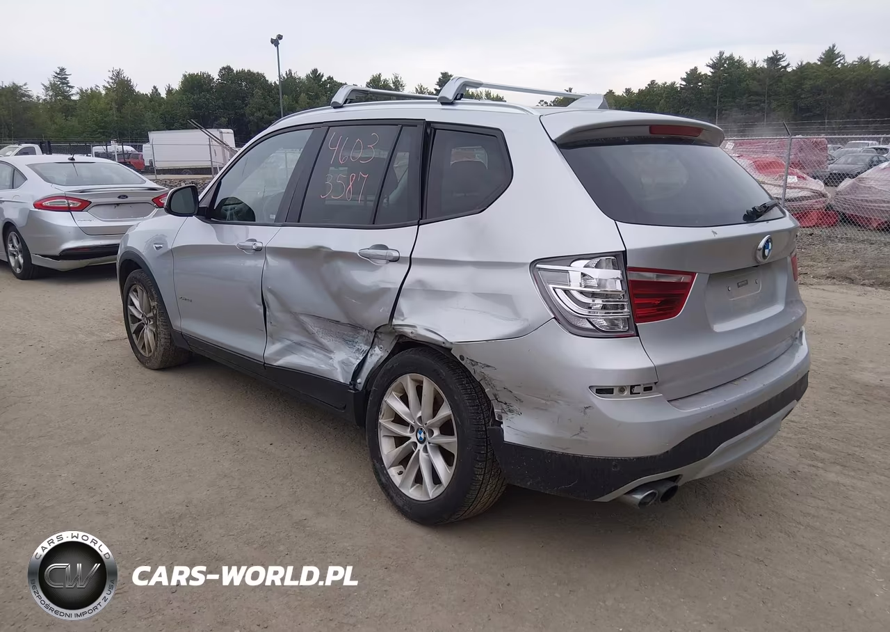 2016 BMW X3 xDrive28I VIN:5UXWX9C59G0D70456 - 3