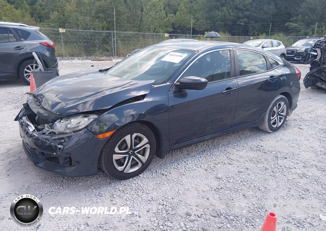 2017 Honda Civic Lx VIN:19XFC2F50HE064543 - 2