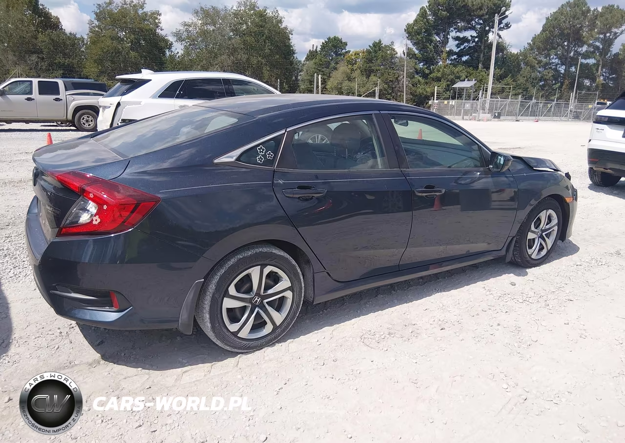 2017 Honda Civic Lx VIN:19XFC2F50HE064543 - 4