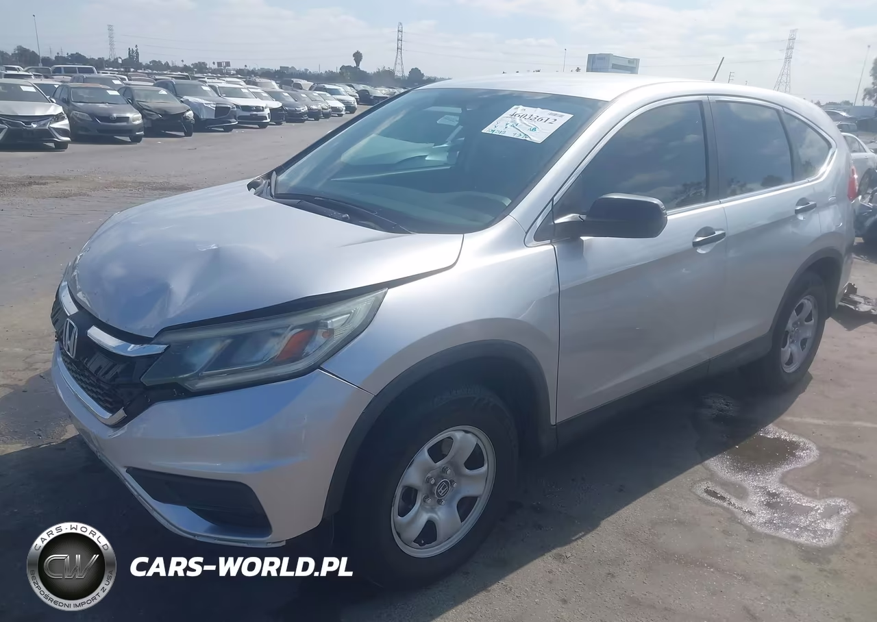 2015 Honda Cr-V Lx VIN:3CZRM3H36FG706321 - 2