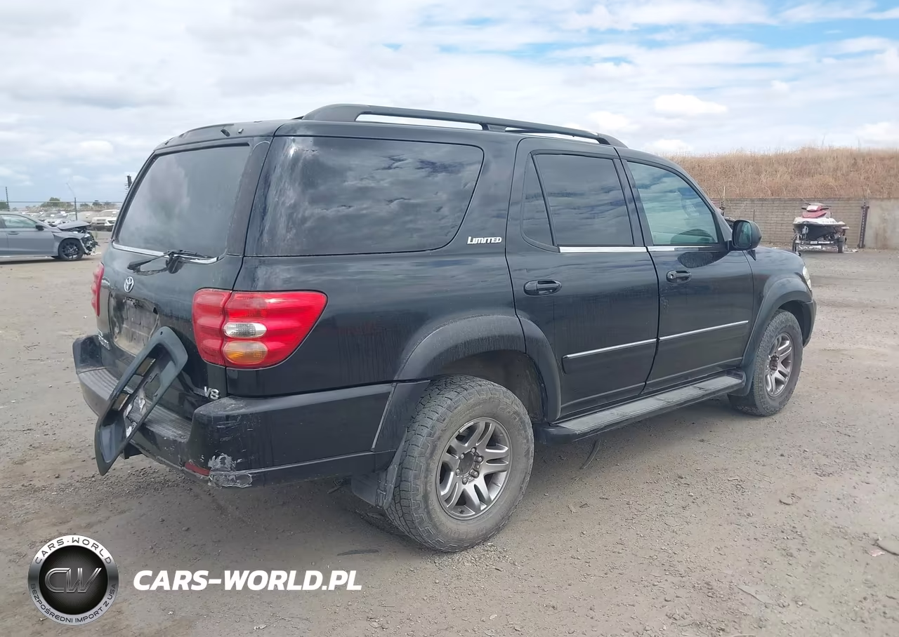 2004 Toyota Sequoia Limited V8 VIN:5TDZT38A34S220782 - 4