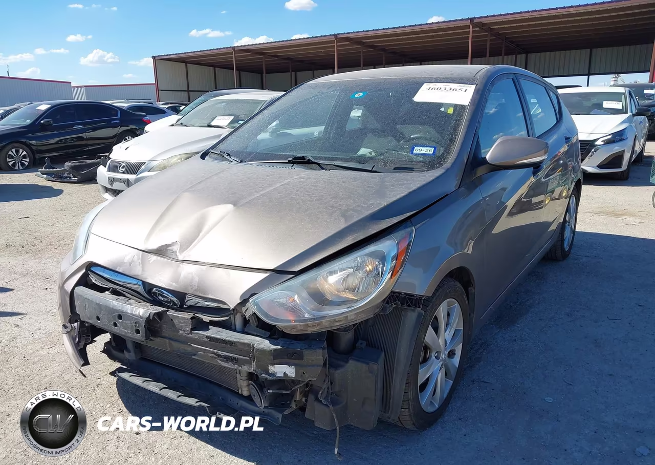 2013 Hyundai Accent Se VIN:KMHCU5AE4DU075447 - 2