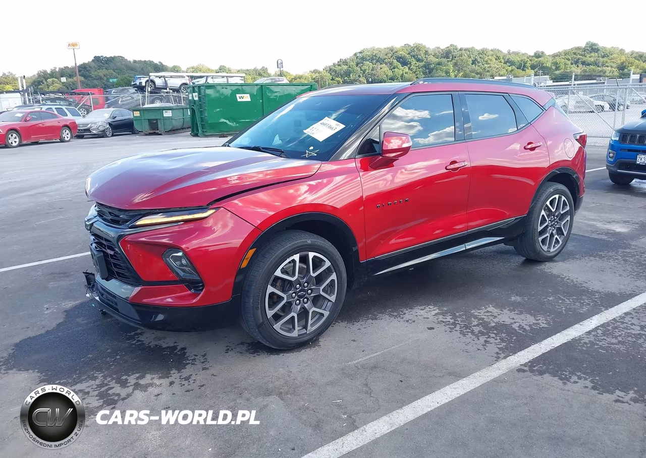 2023 Chevrolet Blazer Fwd Rs VIN:3GNKBERS4PS183238 - 2