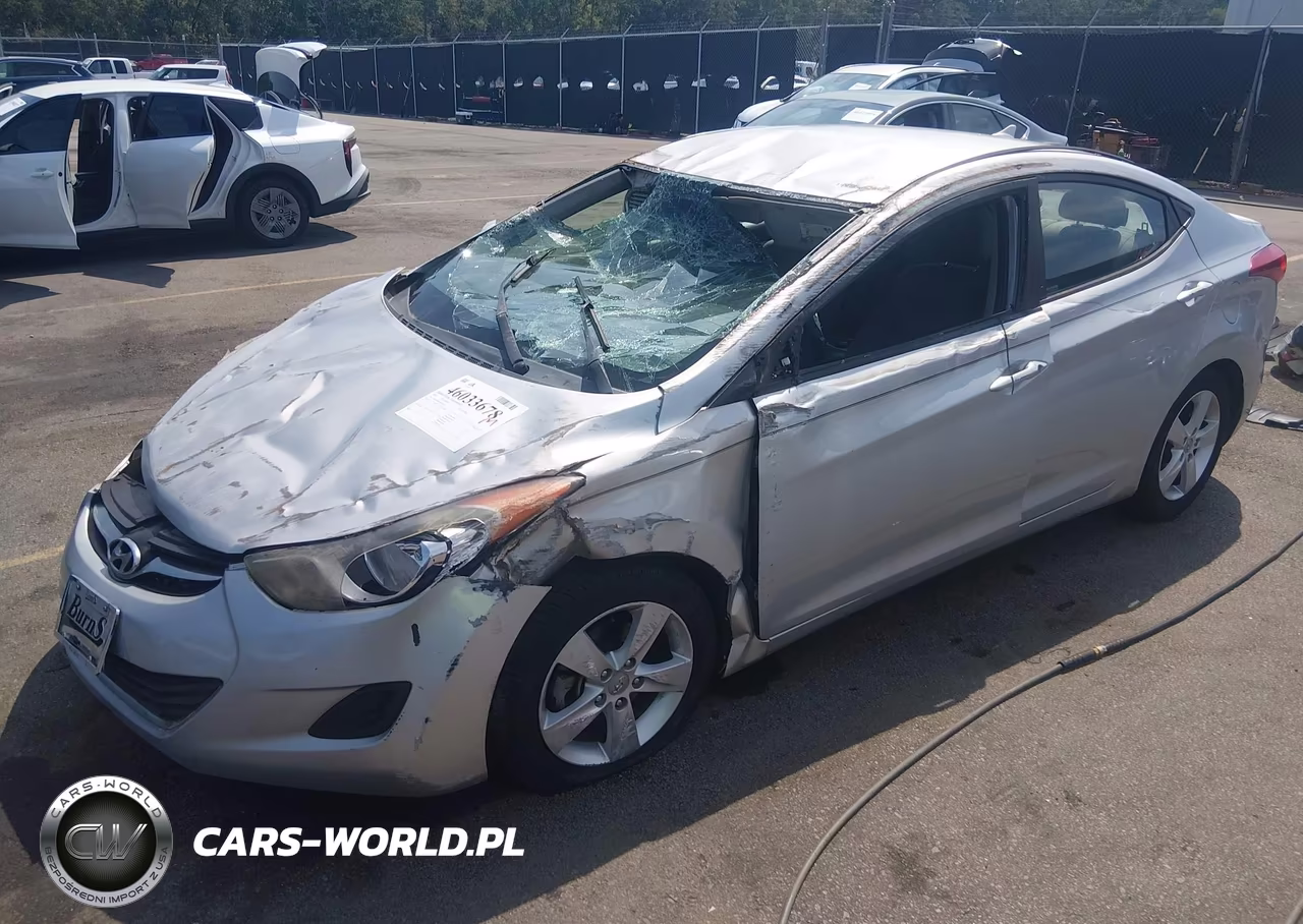 2013 Hyundai Elantra Gls VIN:5NPDH4AE1DH304359 - 2