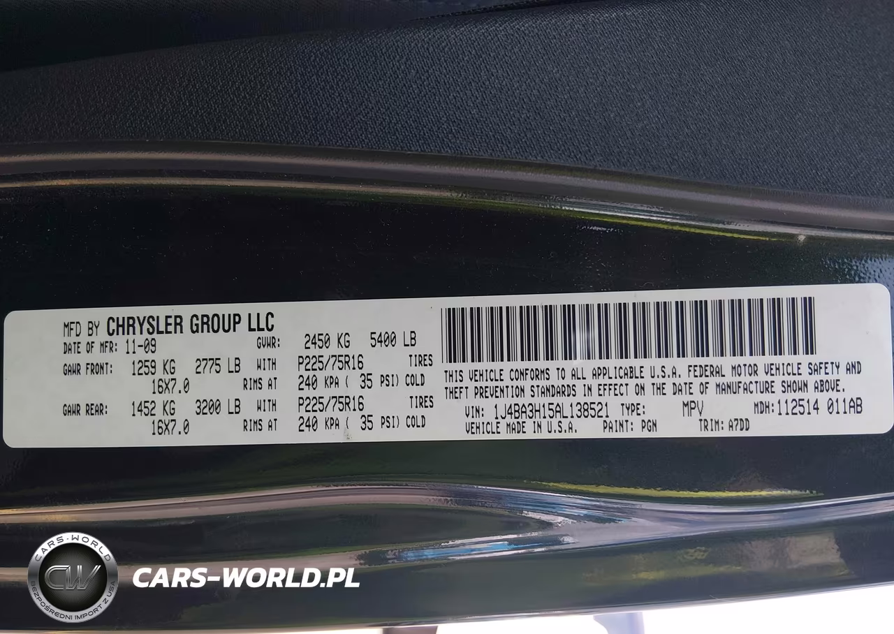 2010 Jeep Wrangler Unlimited Sport VIN:1J4BA3H15AL138521 - 9