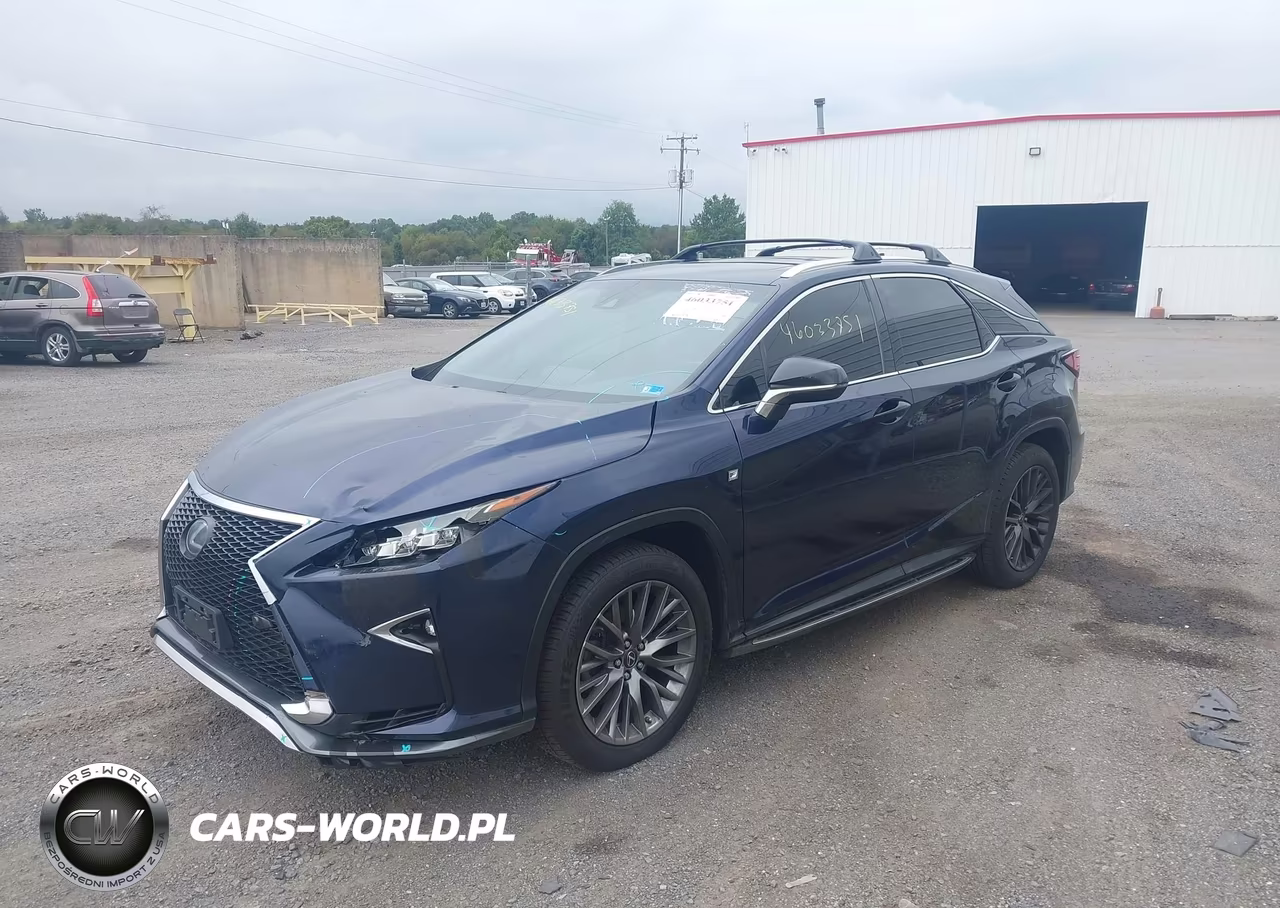 2017 Lexus Rx 350 F Sport VIN:2T2BZMCA1HC116783 - 2