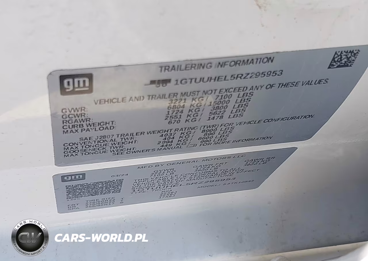 2024 GMC Sierra 1500 4Wd Short Box Denali Ultimate VIN:1GTUUHEL5RZ295953 - 18