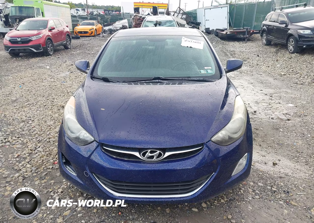 2013 Hyundai Elantra Gls VIN:5NPDH4AE6DH355100 - 12