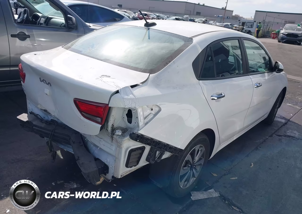 2022 Kia Rio S VIN:3KPA24AD5NE432489 - 4