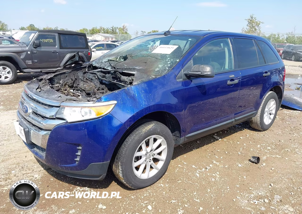 2013 Ford Edge Se VIN:2FMDK3GC1DBA89851 - 2