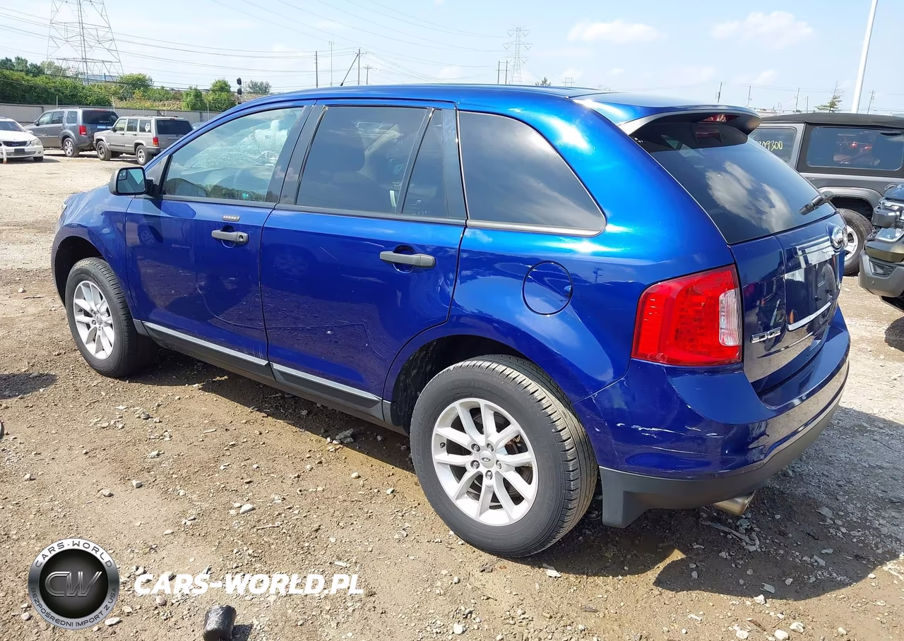 2013 Ford Edge Se VIN:2FMDK3GC1DBA89851 - 3