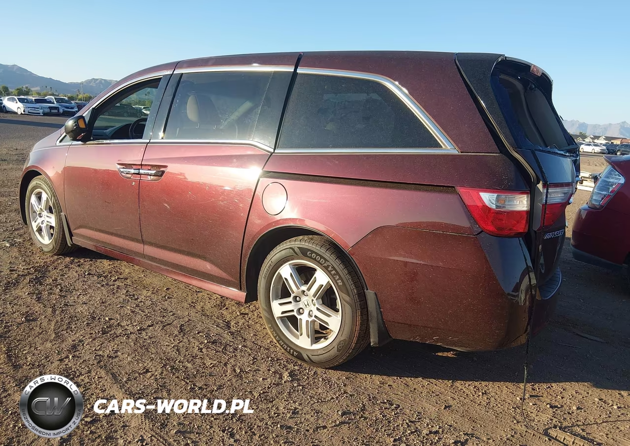 2012 Honda Odyssey Touring-Touring Elite VIN:5FNRL5H99CB019375 - 3