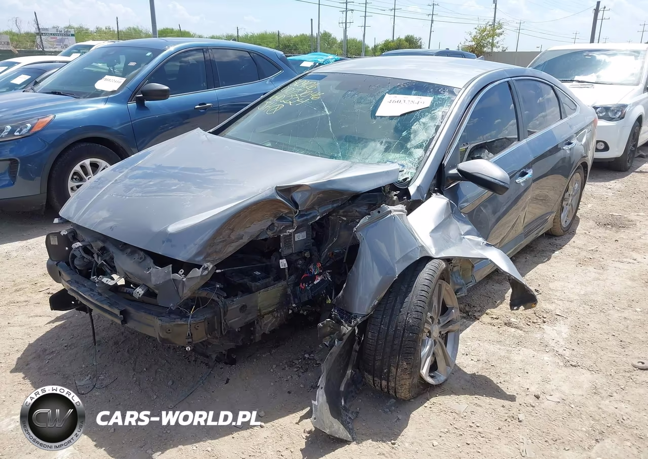 2018 Hyundai Sonata Sel VIN:5NPE34AF4JH640224 - 2