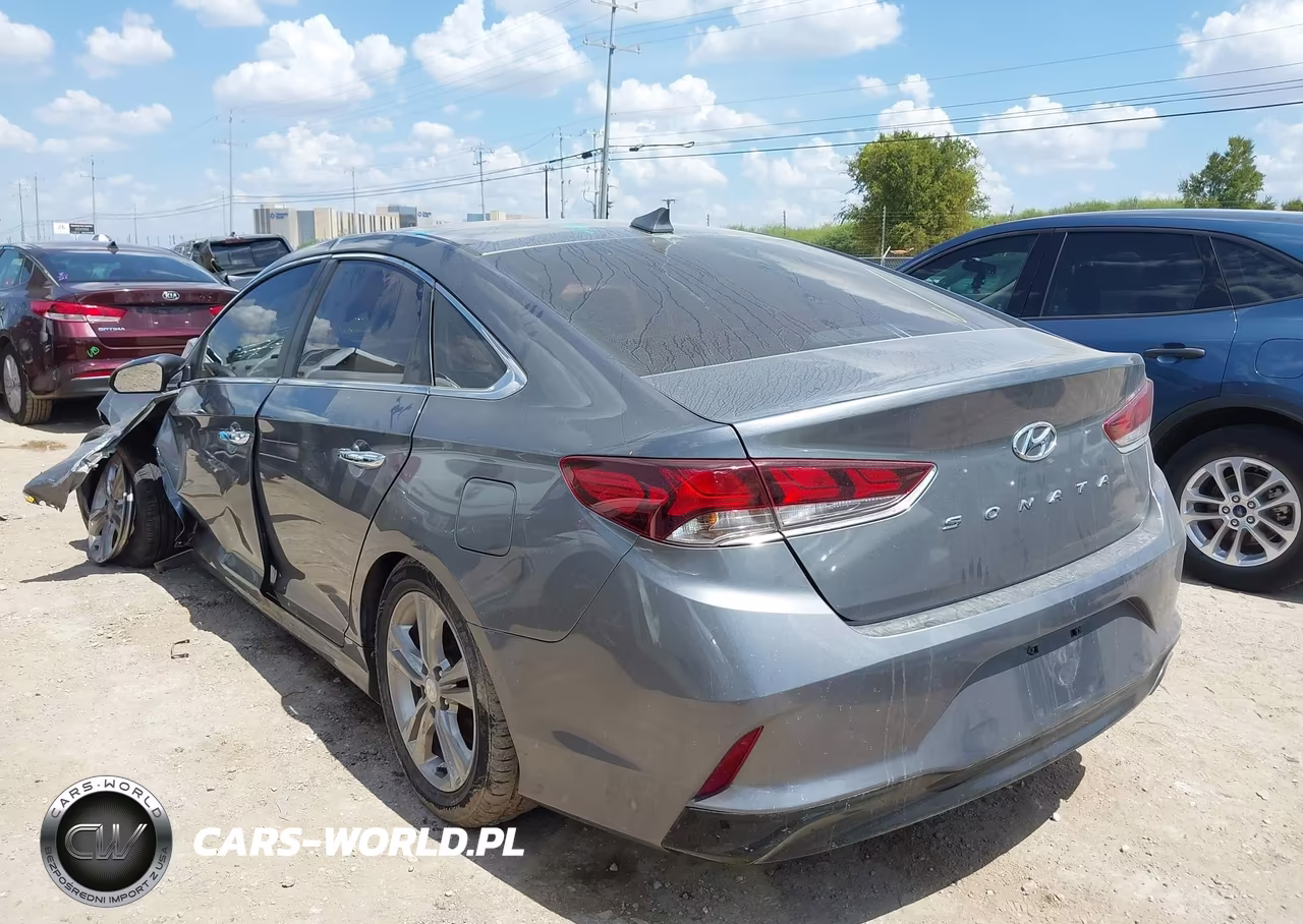 2018 Hyundai Sonata Sel VIN:5NPE34AF4JH640224 - 3