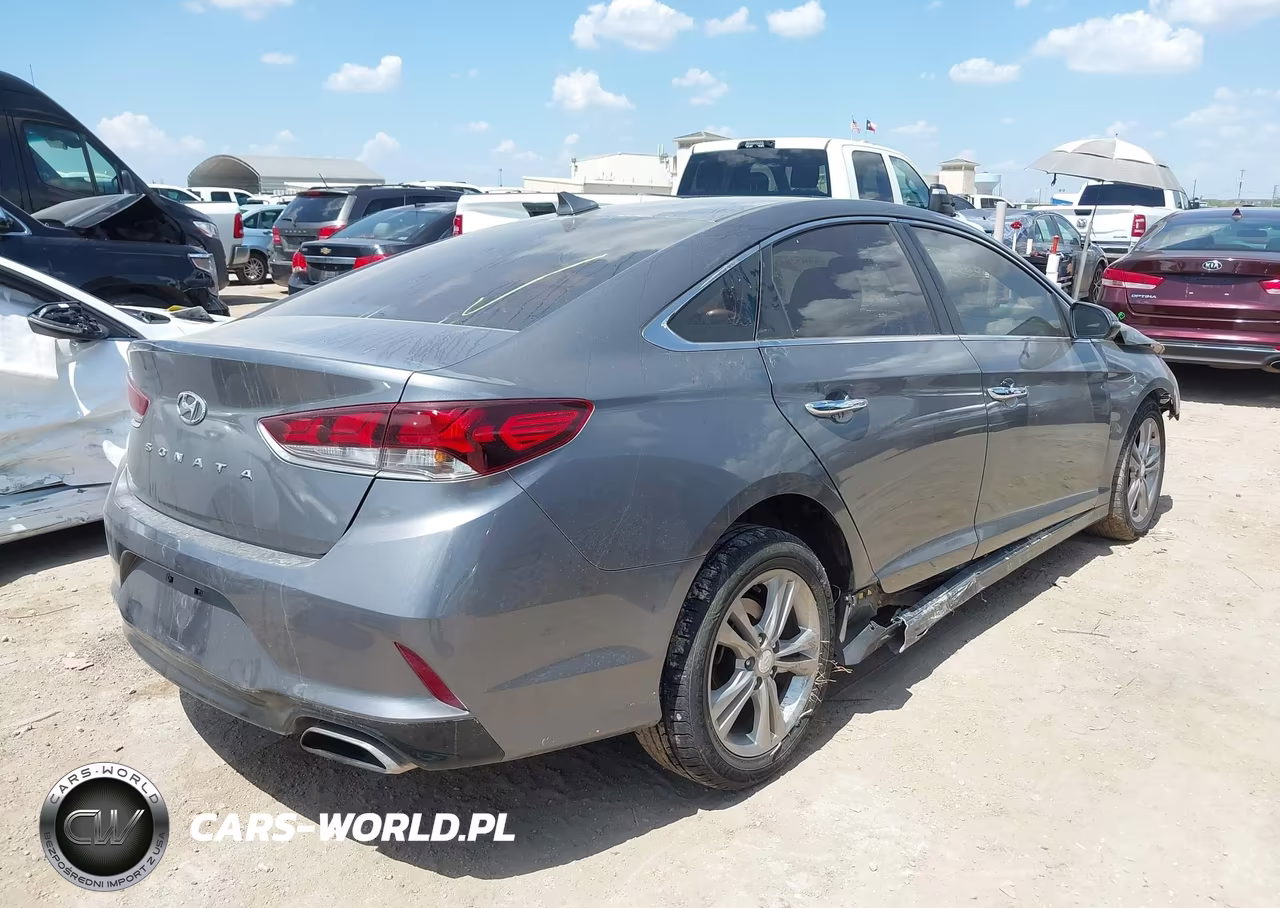 2018 Hyundai Sonata Sel VIN:5NPE34AF4JH640224 - 4