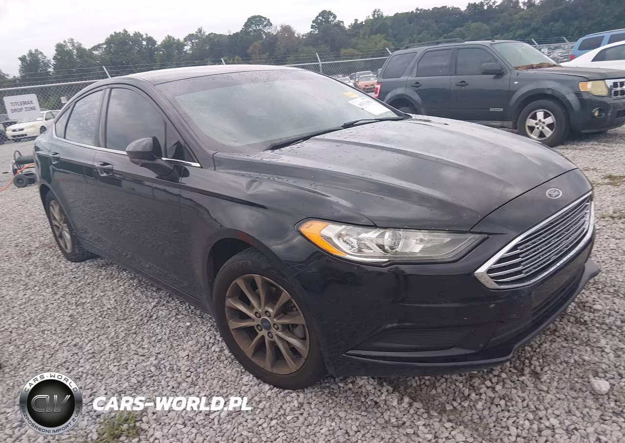 2017 Ford Fusion Se VIN:3FA6P0HD4HR363206 - 1