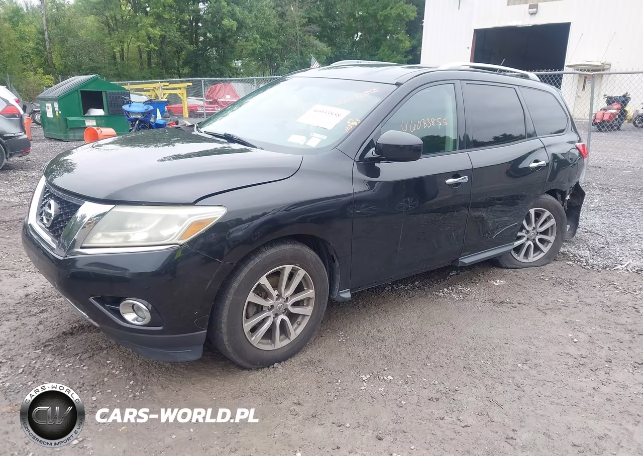 2015 Nissan Pathfinder Platinum-S-Sl-Sv VIN:5N1AR2MNXFC610938 - 2