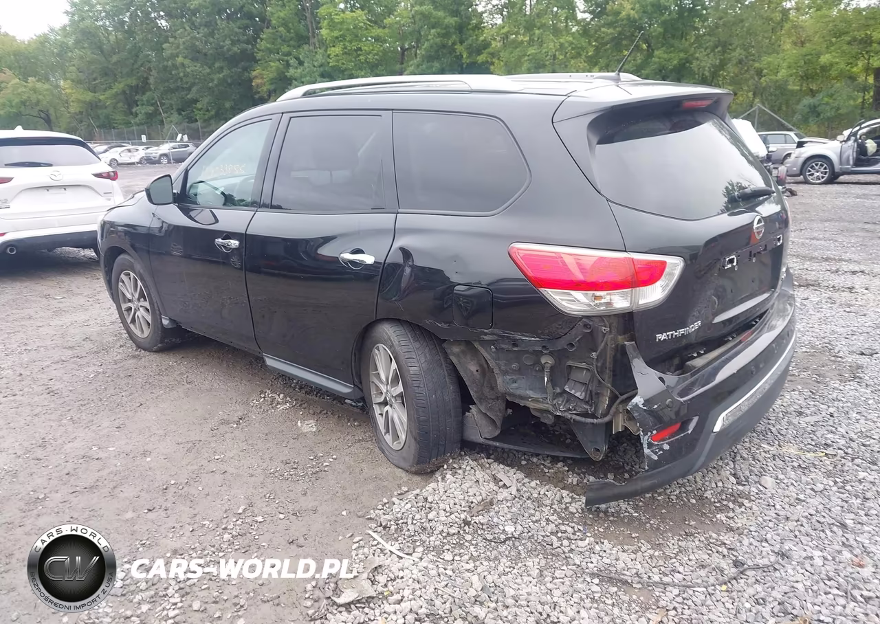2015 Nissan Pathfinder Platinum-S-Sl-Sv VIN:5N1AR2MNXFC610938 - 3