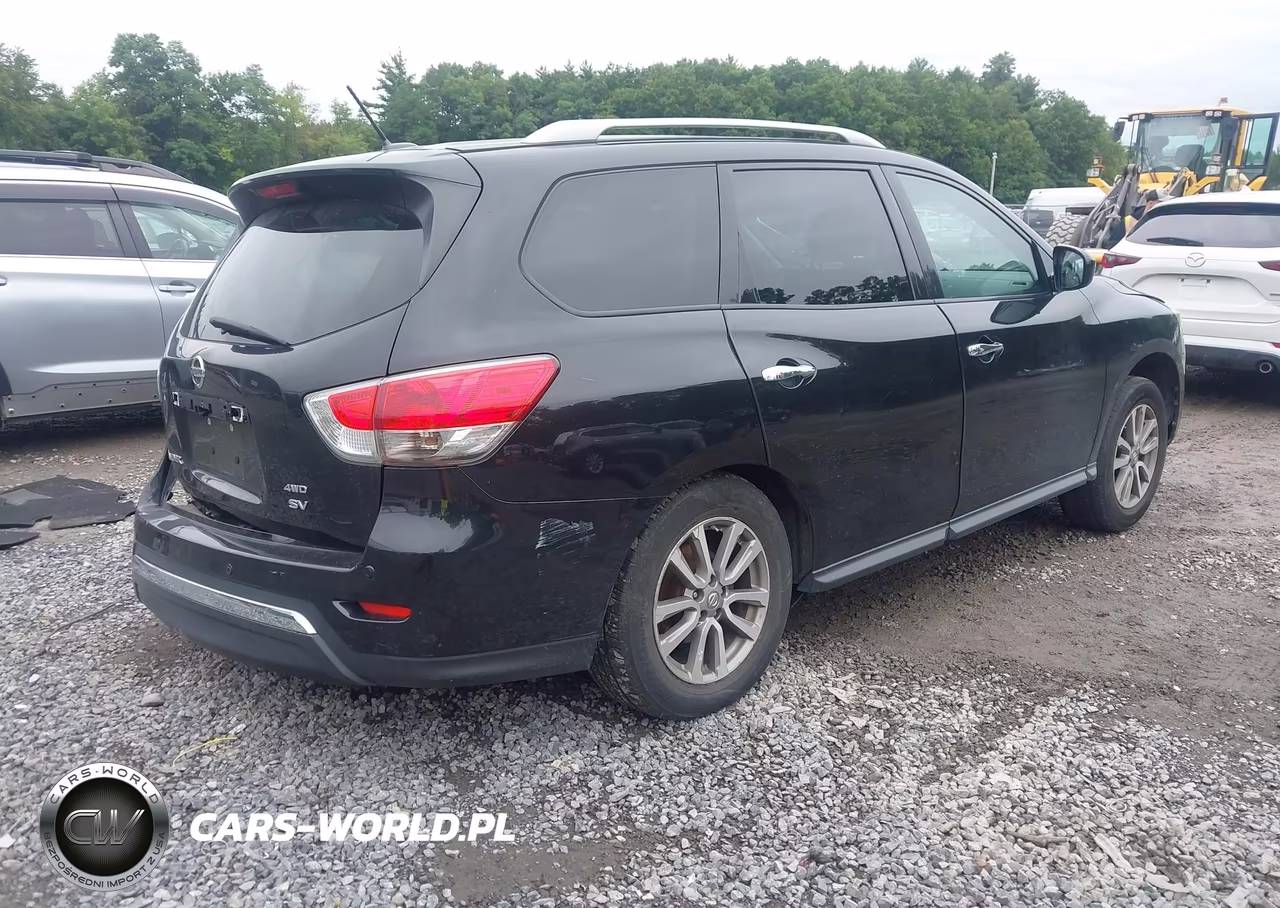2015 Nissan Pathfinder Platinum-S-Sl-Sv VIN:5N1AR2MNXFC610938 - 4