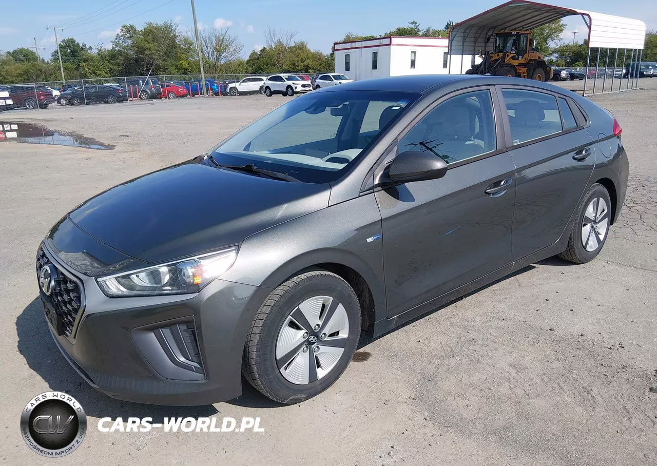 2020 Hyundai Ioniq Hybrid Blue VIN:KMHC65LC5LU221682 - 2