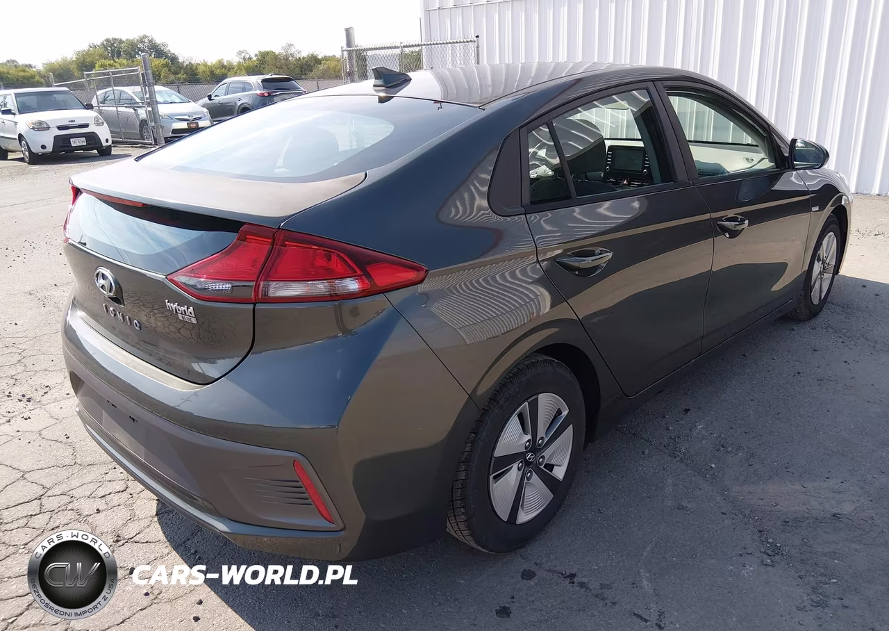 2020 Hyundai Ioniq Hybrid Blue VIN:KMHC65LC5LU221682 - 4