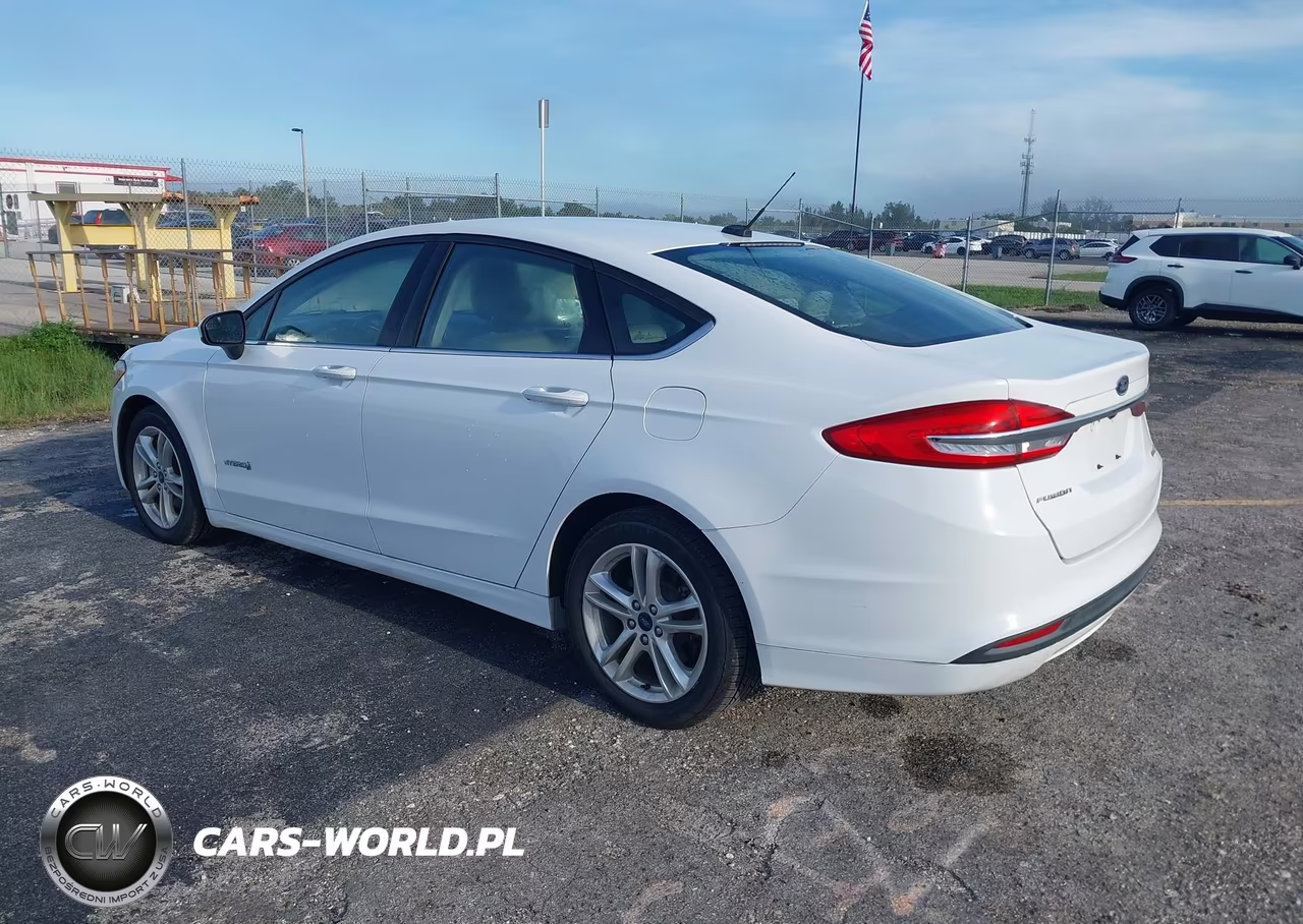 2018 Ford Fusion Hybrid S VIN:3FA6P0UU8JR271561 - 3