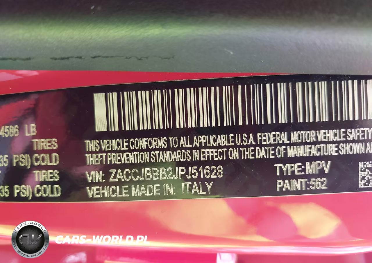 2018 Jeep Renegade Latitude 4X4 VIN:ZACCJBBB2JPJ51628 - 9