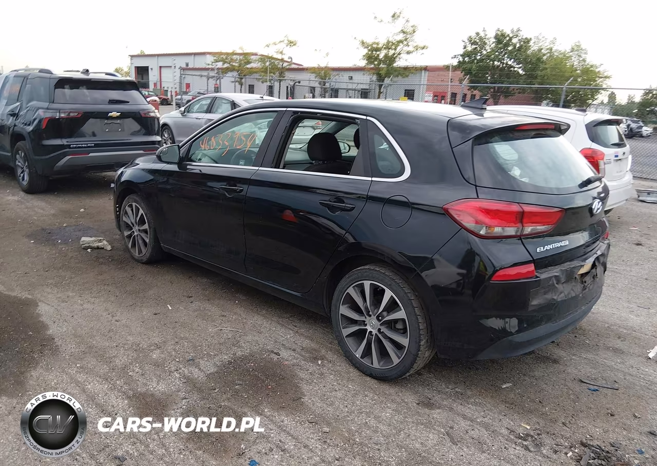 2019 Hyundai Elantra Gt VIN:KMHH35LE4KU100026 - 3