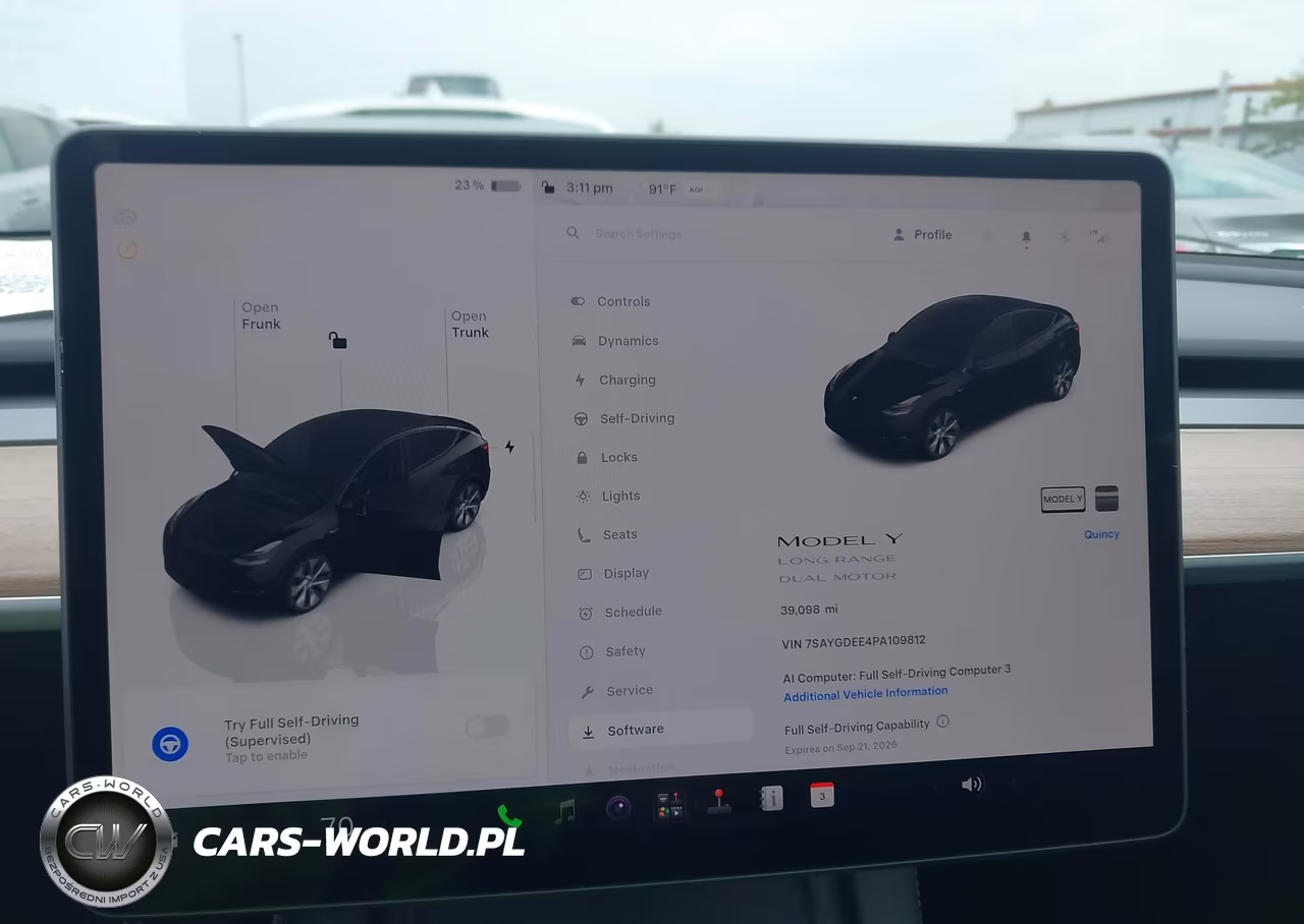 2023 Tesla Model Y Awd-Long Range Dual Motor All-Wheel Drive VIN:7SAYGDEE4PA109812 - 17