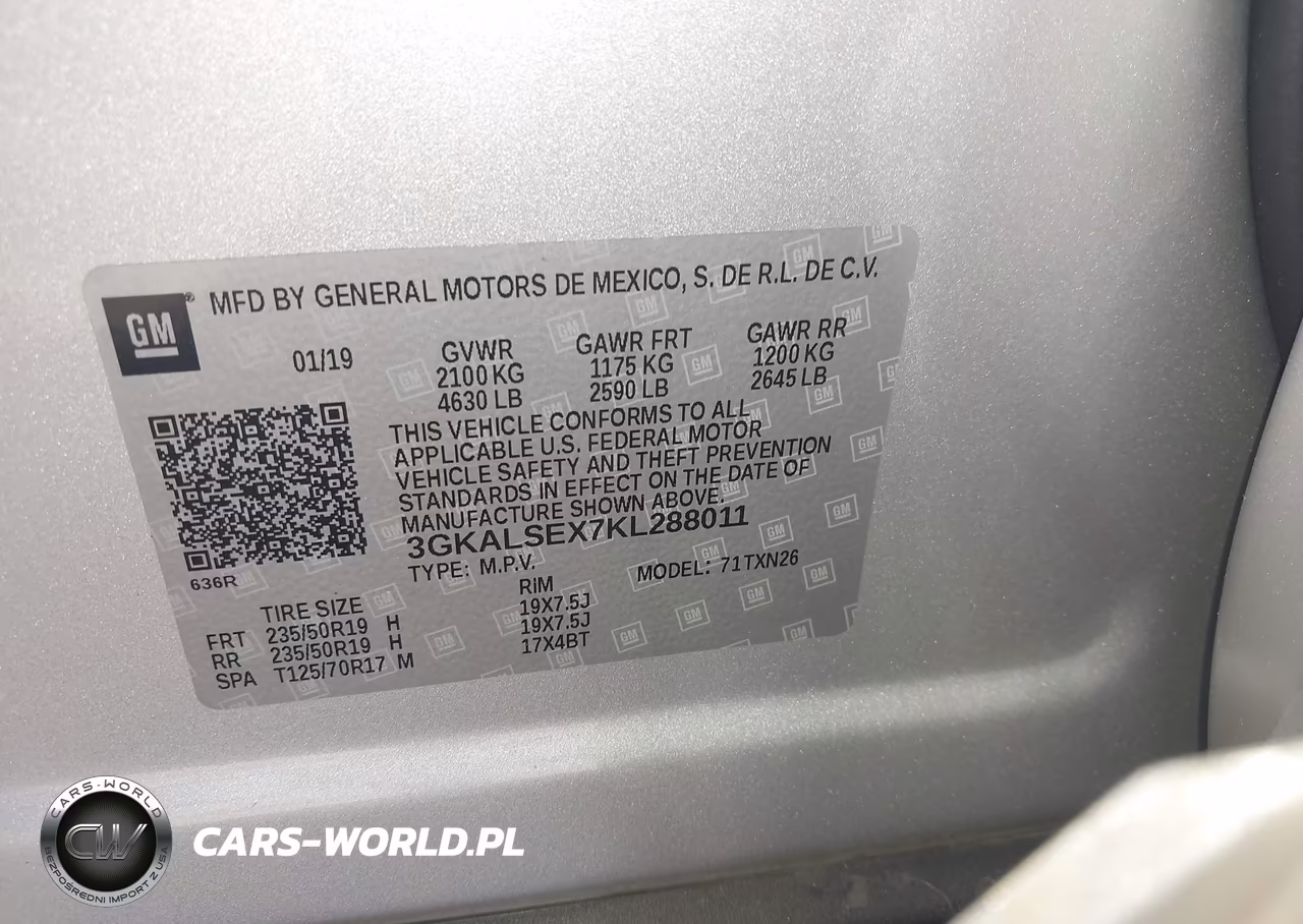 2019 GMC Terrain Denali VIN:3GKALSEX7KL288011 - 9