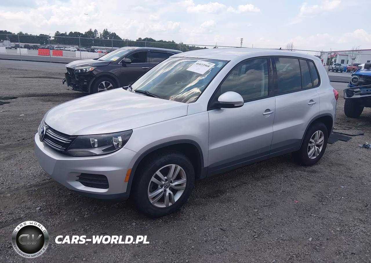 2012 Volkswagen Tiguan Le VIN:WVGAV7AX0CW560057 - 2
