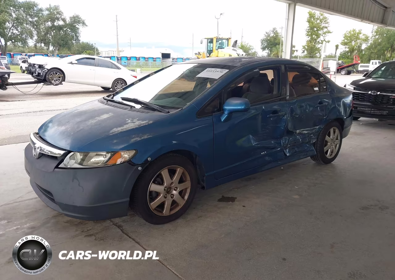 2008 Honda Civic Lx VIN:2HGFA16588H521850 - 2