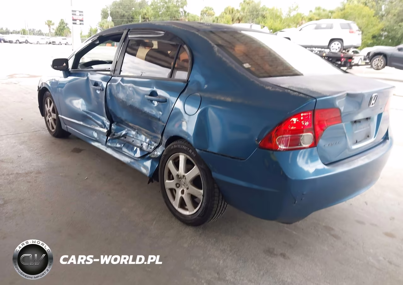 2008 Honda Civic Lx VIN:2HGFA16588H521850 - 3