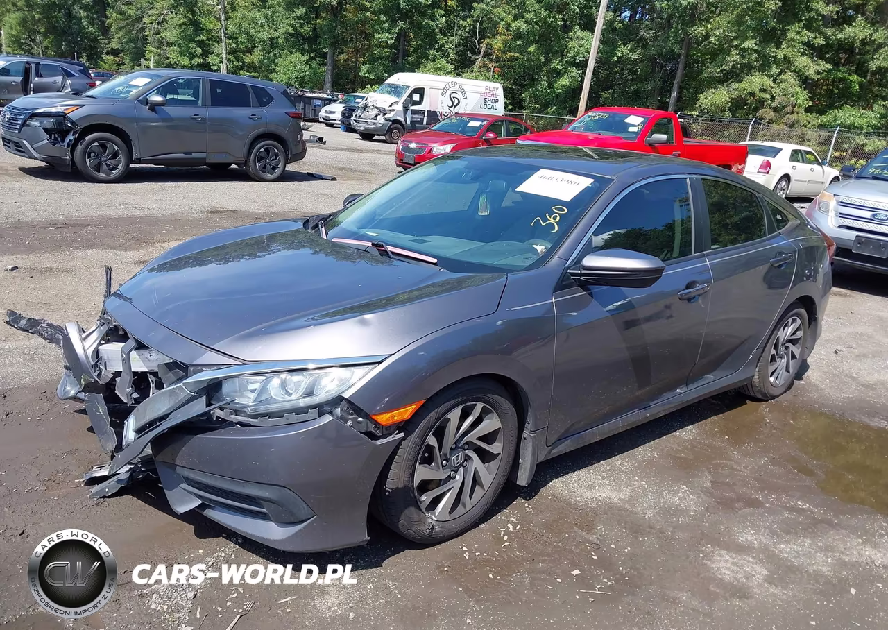 2017 Honda Civic Ex VIN:19XFC2F71HE207890 - 2