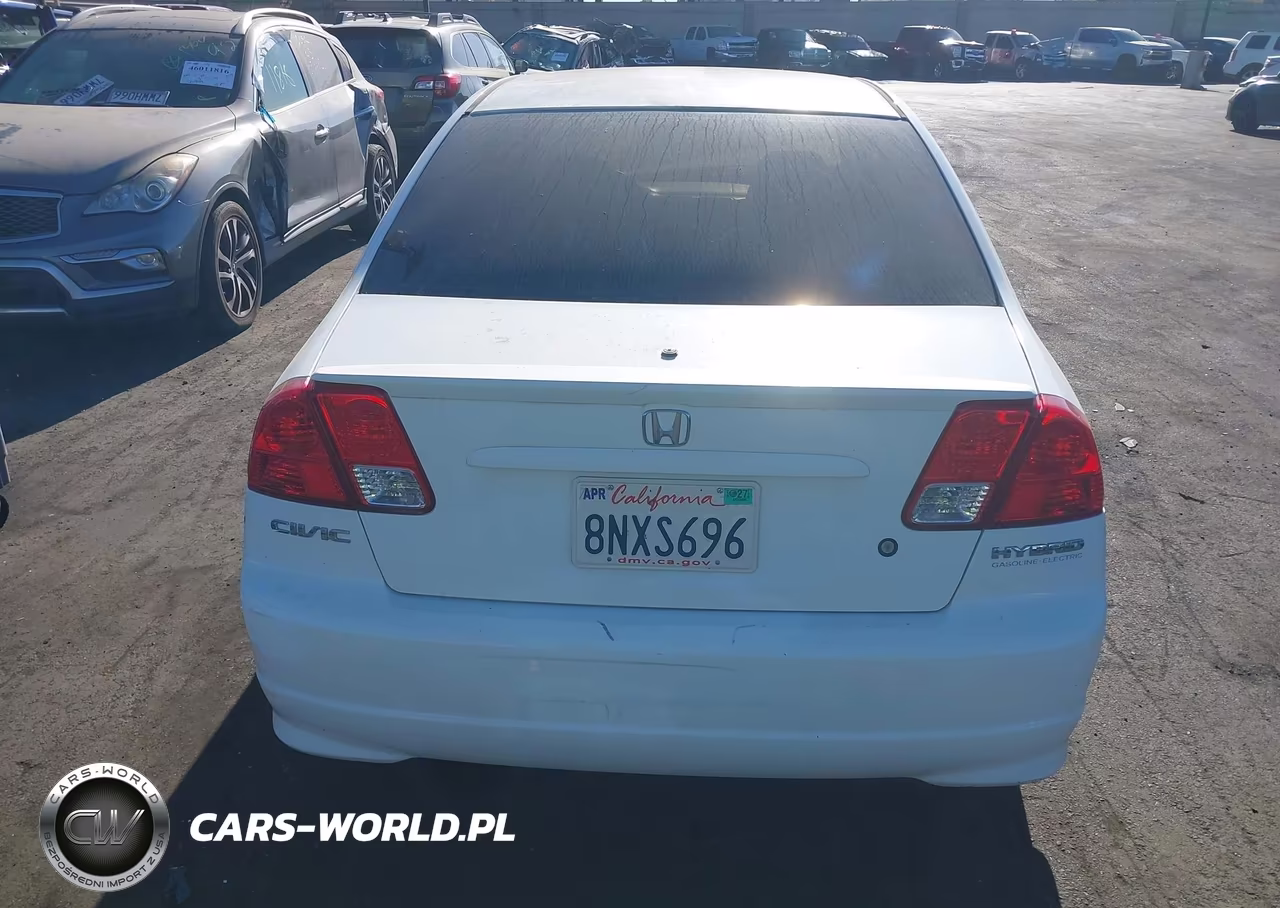 2005 Honda Civic Hybrid VIN:JHMES96605S014801 - 12