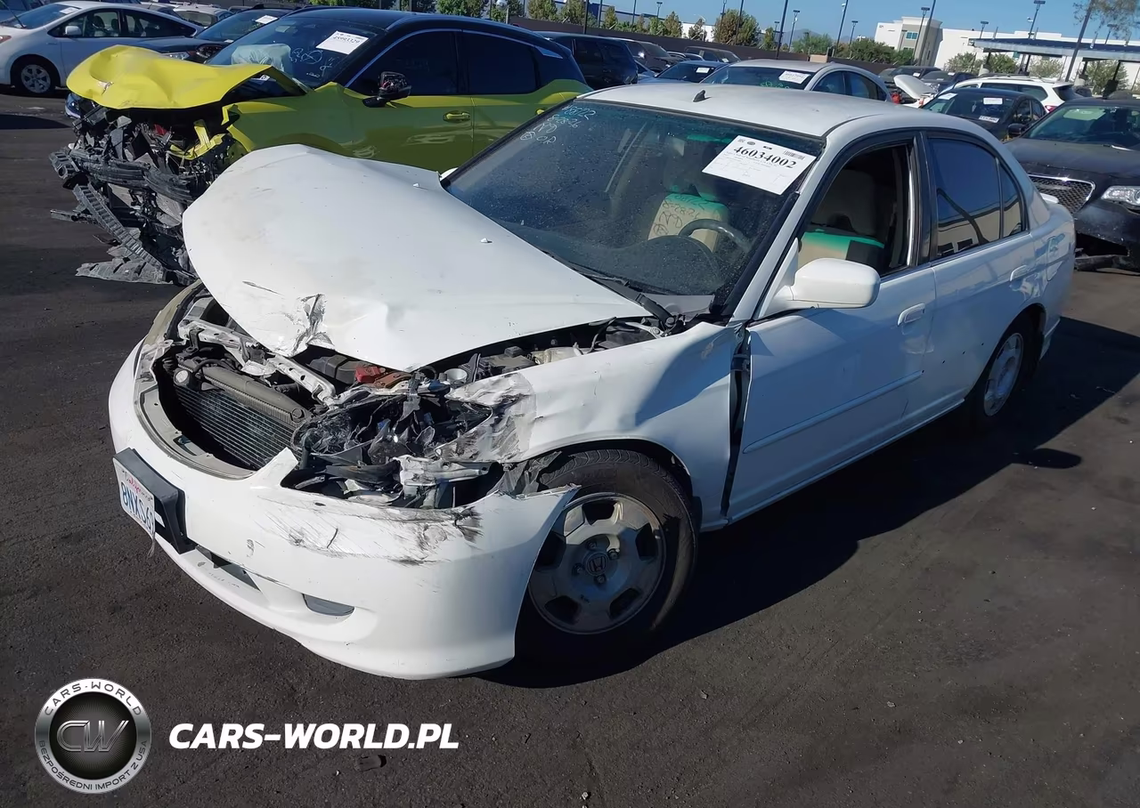 2005 Honda Civic Hybrid VIN:JHMES96605S014801 - 2
