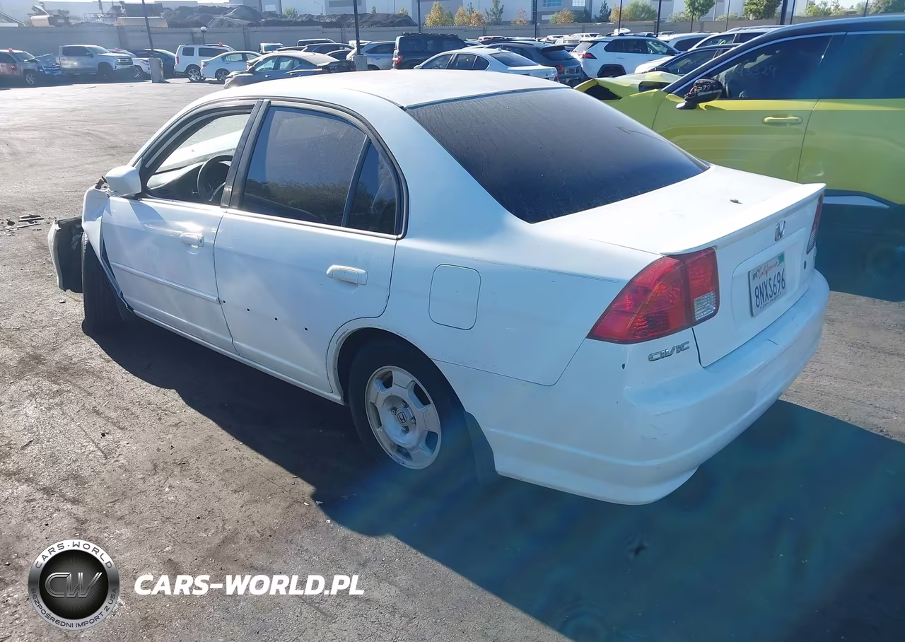 2005 Honda Civic Hybrid VIN:JHMES96605S014801 - 3