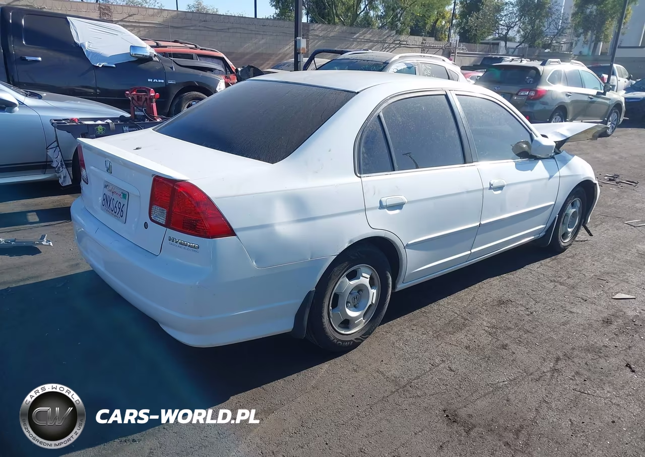 2005 Honda Civic Hybrid VIN:JHMES96605S014801 - 4