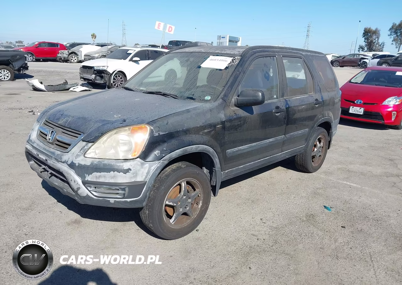 2004 Honda Cr-V Lx VIN:JHLRD68434C023351 - 2