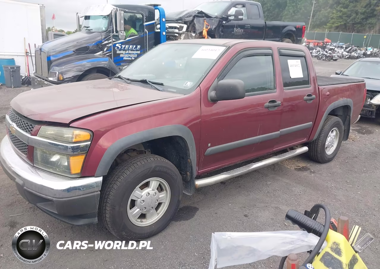 2007 Chevrolet Colorado Lt VIN:1GCDT13E978211330 - 2