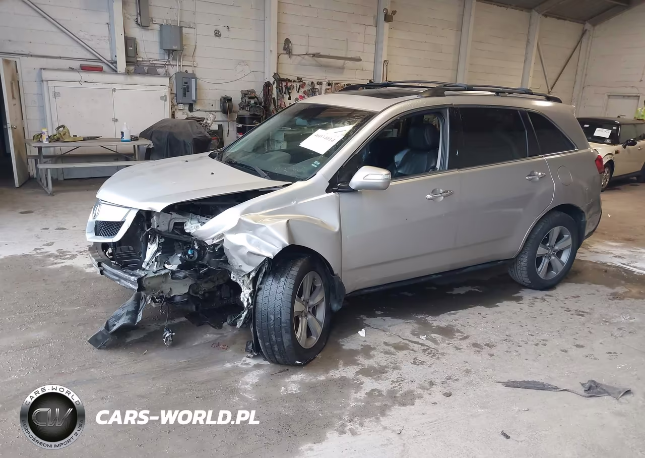 2012 Acura Mdx Technology Package VIN:2HNYD2H34CH510850 - 2